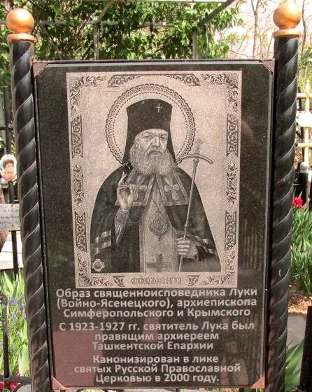 Икона священномученика Луки Войно Ясенецкого. Исцеление лукой войно ясенецкий