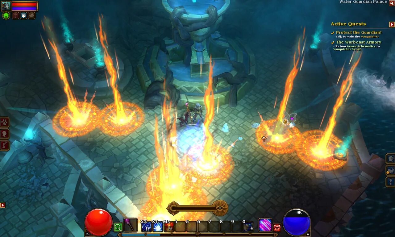 Torchlight infinite лед и огонь. Torchlight 2 чернокнижник. торчлайт 2 питомцы. torchlight 2 стражи. torchlight 2 сплит скрин.