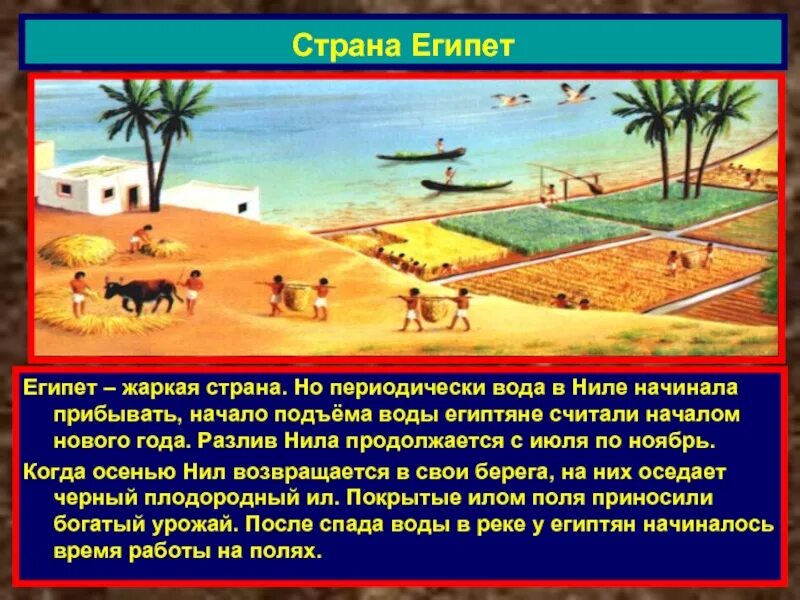 Климат древнего египта и занятия жителей