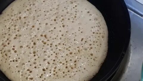 Блины из гречки без яиц