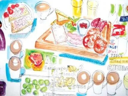 Английский язык 2 класс нарисовать любимую еду