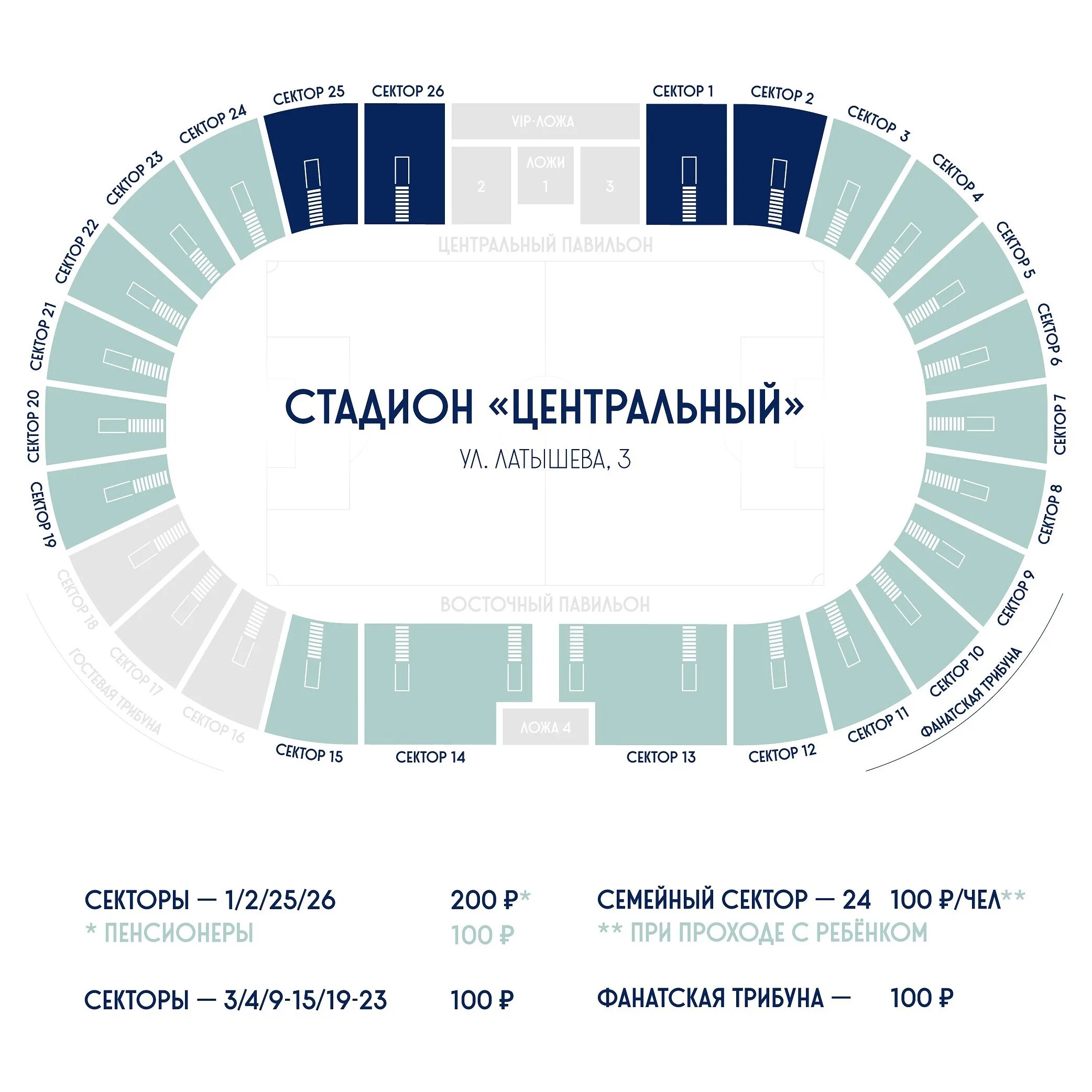 Центральный стадион расписание