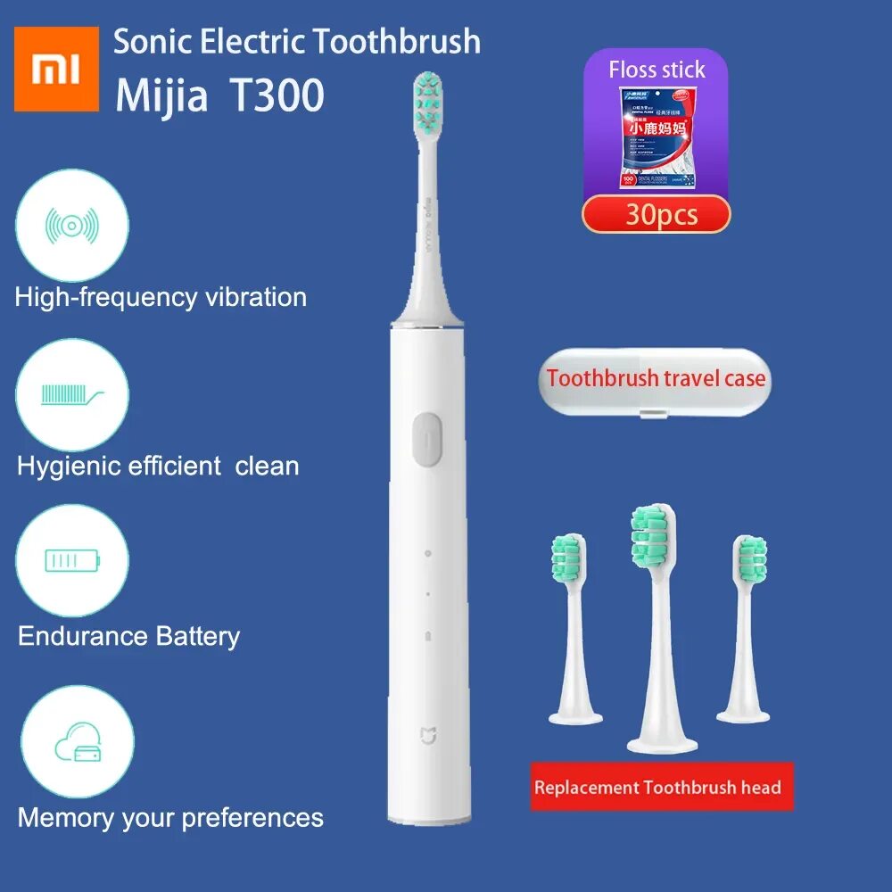 Mijia sonic toothbrush. Xiaomi электрическая зубная щетка t300. Электрическая зубная щетка Xiaomi Mijia. Зубная щетка Xiaomi Mijia Sonic Electric Toothbrush t300. Mijia t300 электрическая щетка.