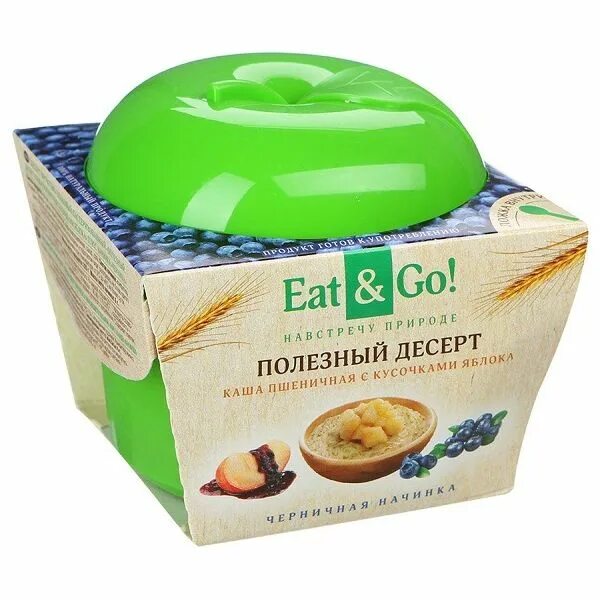 Пшеничные яблоком. Eat go полезный десерт. Eat go полезный десерт с кусочками яблока. Контейнер с кусочками яблок. Каша овсяная с кусочками яблока eat&go 125гр.