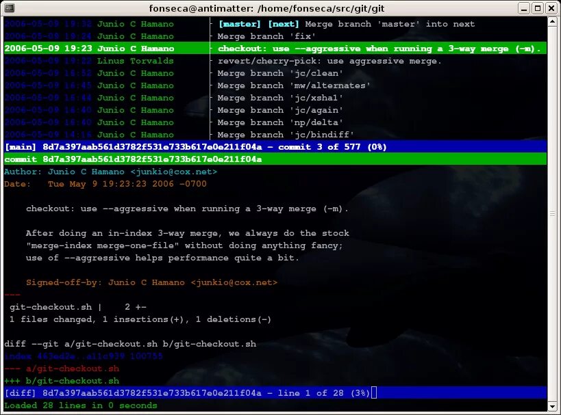 Fix conflicts and then commit the result