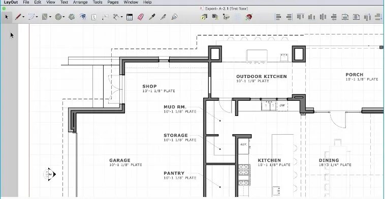 SketchUp/СкетчАп 3D модель дома (+чертежи) - Фрилансер Сергей Serj777 - Портфоли
