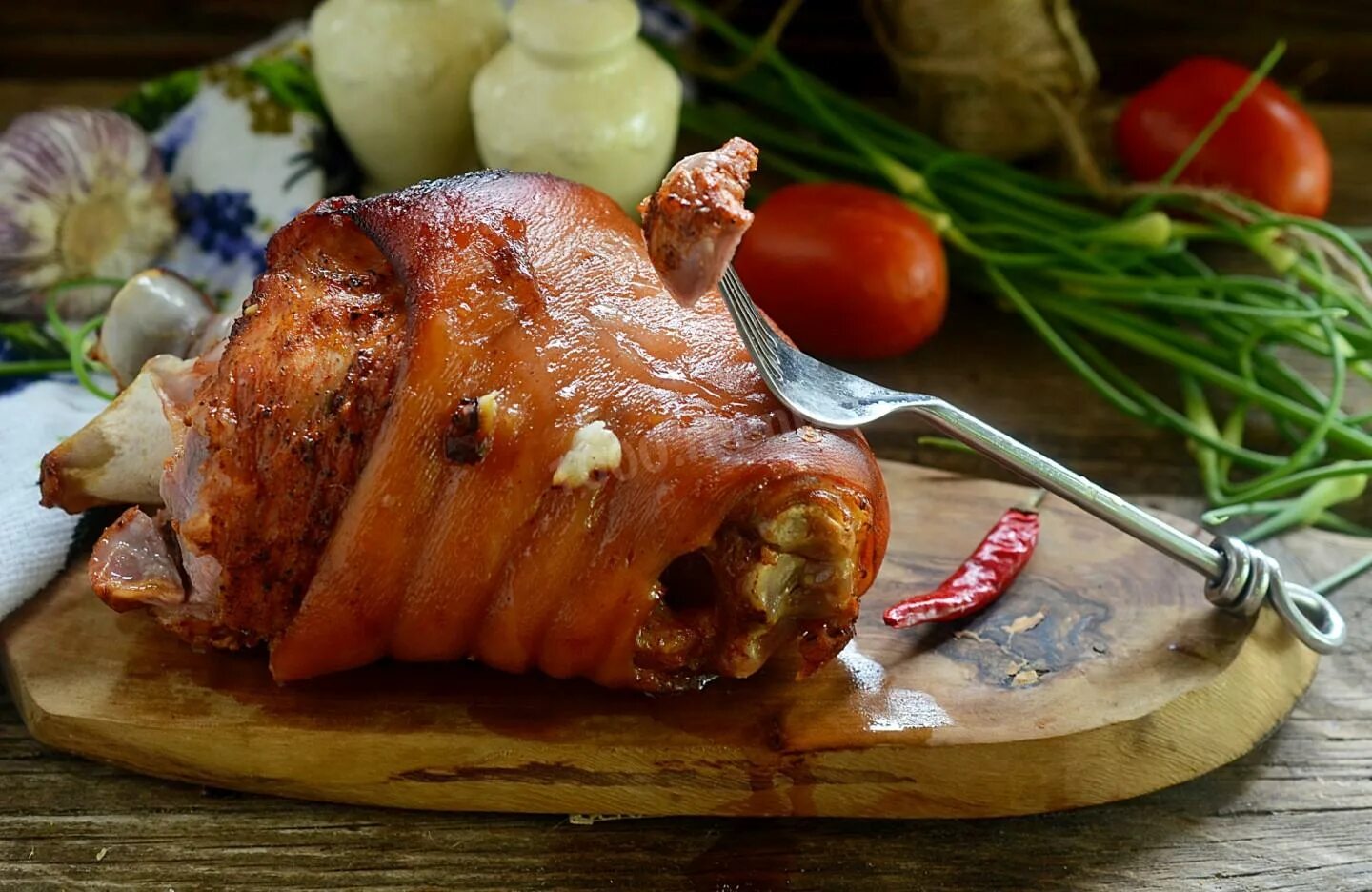 РУЛЬКА свиная в обалденном маринаде . Вкусный ужин КухняВкусныхБлюд Дзен