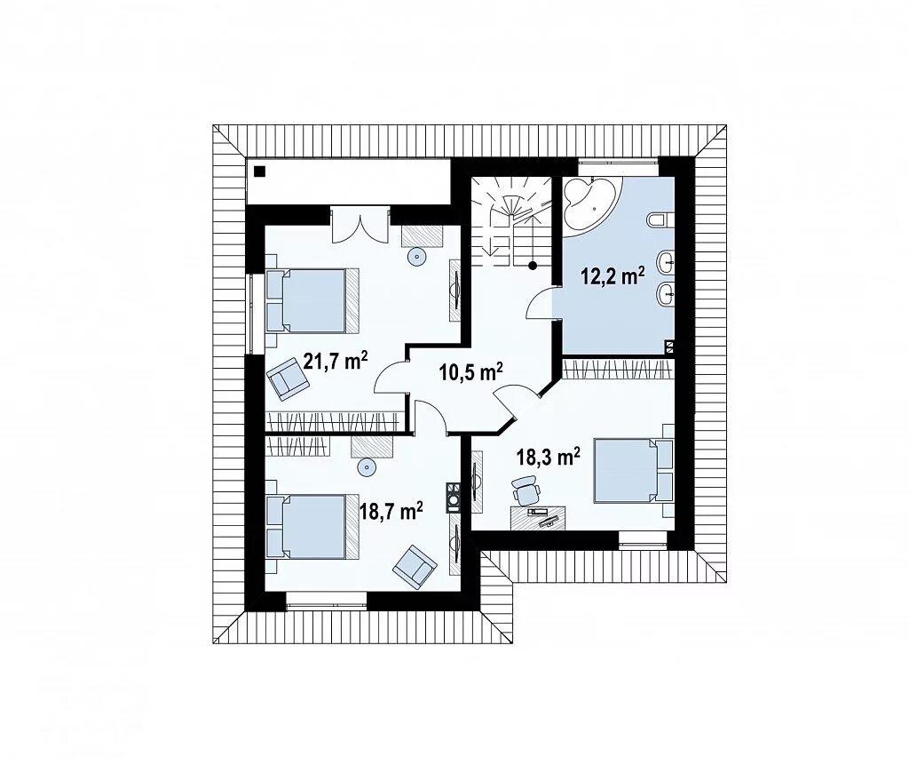 Планировка двухэтажного дома 170 кв.м. Проекты прямоугольных домов. Проекты двухэтажных домов с 3 спальнями. Планировка квадратного коттеджа. План дома на две спальни
