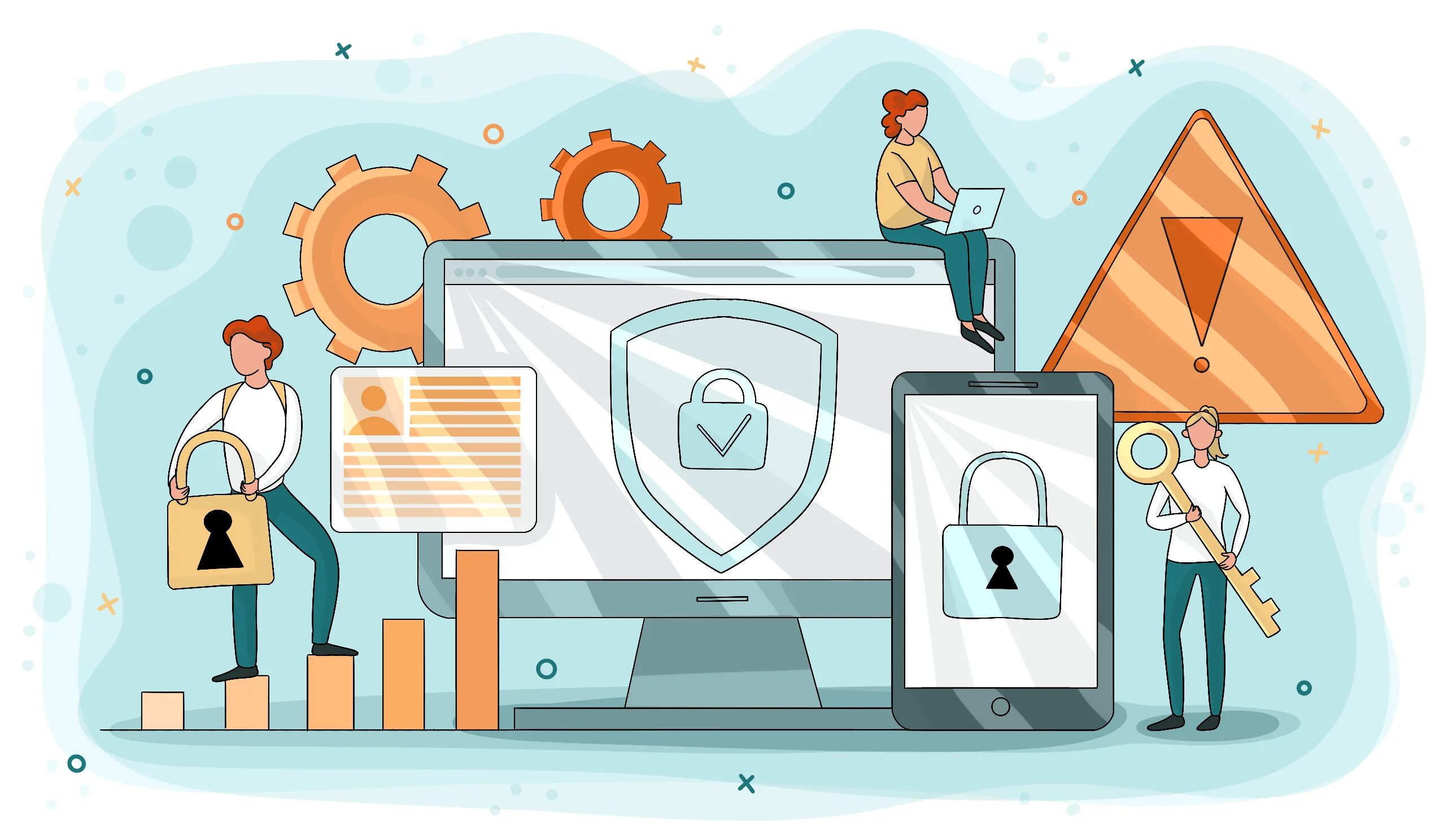 Компьютер и безопасность. Инфографика безопасный интернет. Как обеспечить безопасность сайта. Способы защиты личных данных. Как обеспечить безопасность сайта.