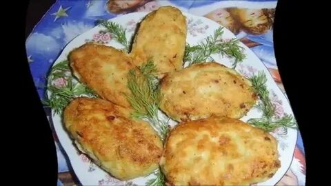 Котлеты из минтая с луком