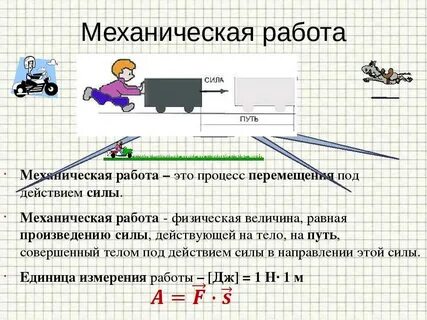 Работа это определение физика