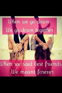 Down together