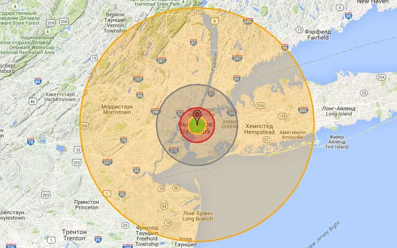Радиус поражения боеголовки. Зона поражения ядерного взрыва. Ядерный удар зона поражения. Царь бомба радиус поражения. Зона поражения ядерного взрыва на карте.