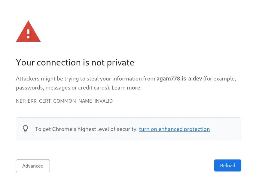 Thisisunsafe. Обновление сертификата certbot. Net::err_Cert_common_name_Invalid. Error Chain. Attackers might be trying to steal your information from localhost (for example, passwords, messages, or credit Cards)..