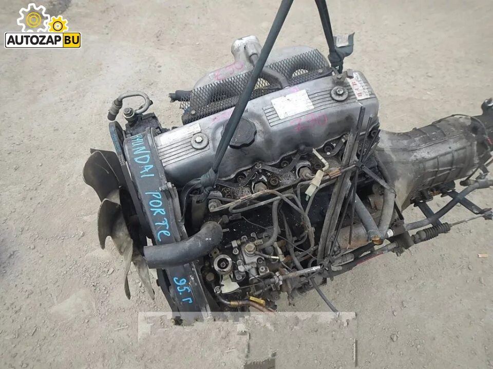 продам двигатель на Hyundai Porter - Hyundai Porter (3G), 2,5 л, 2007 года запча