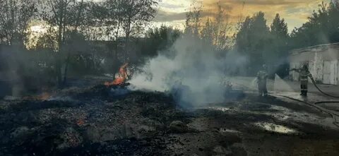 Пожар в балаково