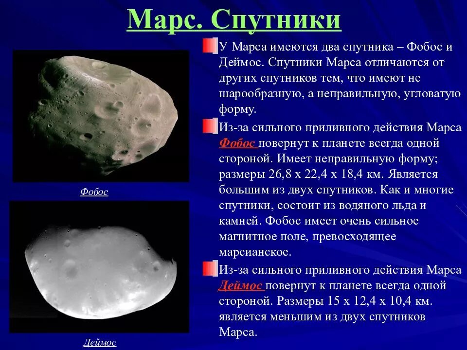 Страх и ужас спутники какой. Спутники Марса Фобос и Деймос. Деймос (Спутник Марса). Два спутника Фобос и Деймос. Спутник Марса Фобос характеристика.