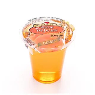 Персиковое желе