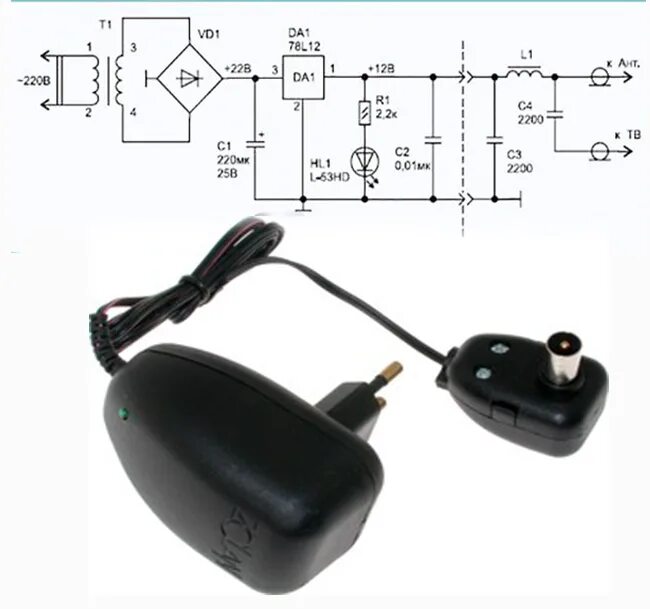 Блок питания к ант. Блок питания "сигнал" 12v,0. Блок питания 5в для антенного усилителя рэмо. Схема бп польской антенны. Блок питания антенны 5 вольт.