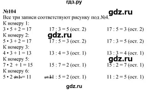 Вариант 104 математика