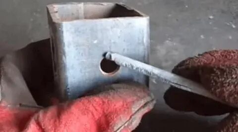 Сварка отверстий в металле