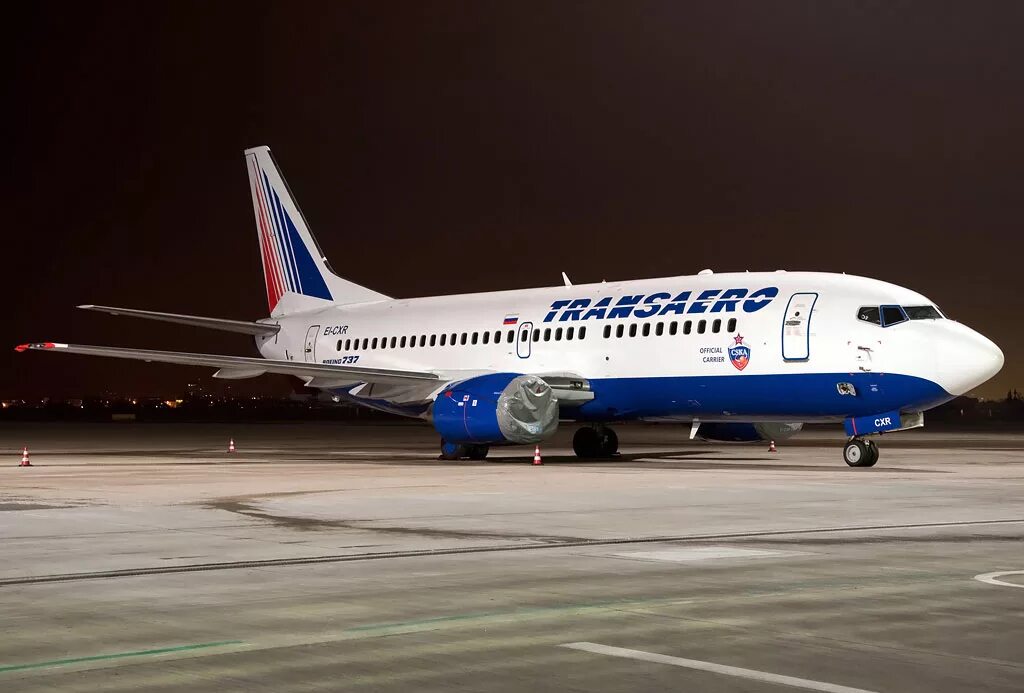 Скорость самолета 737