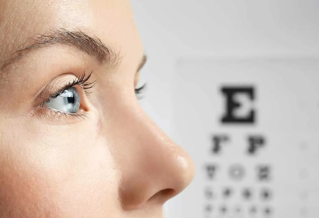 Eye touching