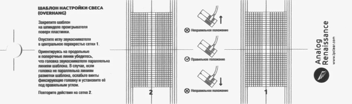 Шаблон для настройки тонарма распечатать Инструмент для настройки Ortofon Cartridge alignment tool купить по выгодной ц