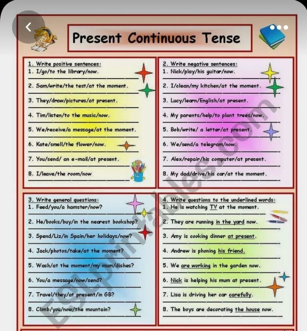 Present continuous revision. Present Continuous Tense. Презент континиус Worksheets. Present Continuous вопросы Worksheets. Present simple present Continuous Worksheets вопросы.