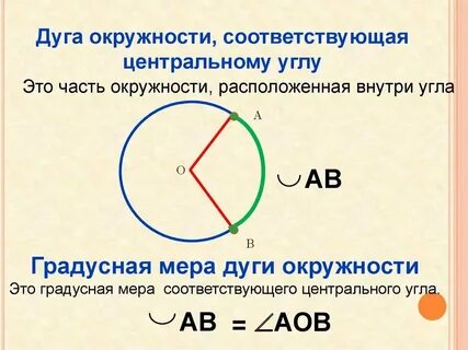 Прямая и обратная дуга