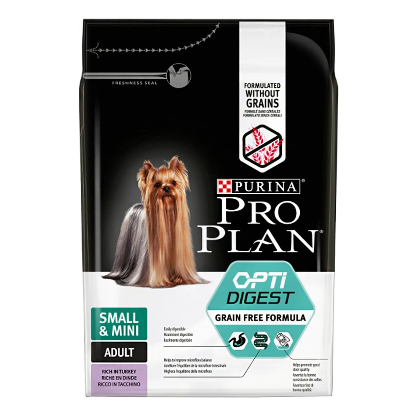 Корм для собак Purina Pro Plan OPTIDIGEST индейка 2.5 кг. Пурина Проплан для собак мелких пород. Pro Plan Opti Digest с индейкой для собак. Pro Plan small Mini Opti Digest для собак.