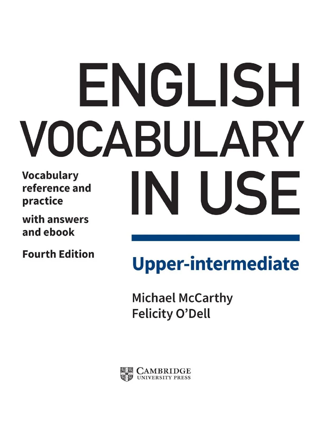 English vocabulary in use upper intermediate. English vocabulary in use upper intermediate