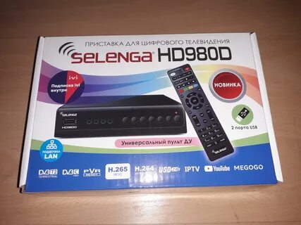 Цифровое тв selenga hd980d