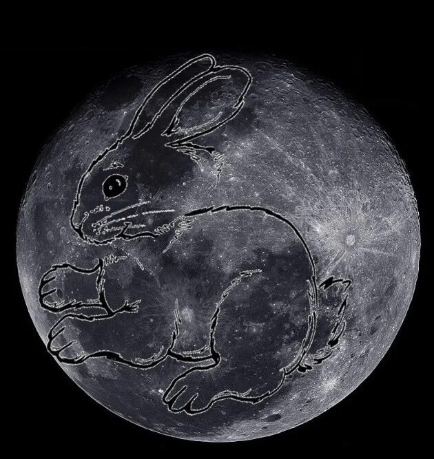 Лунный заяц китайская мифология. Чанъэ и лунный кролик. Легенда о лунном зайце. Лунный кролик Легенда Китая.