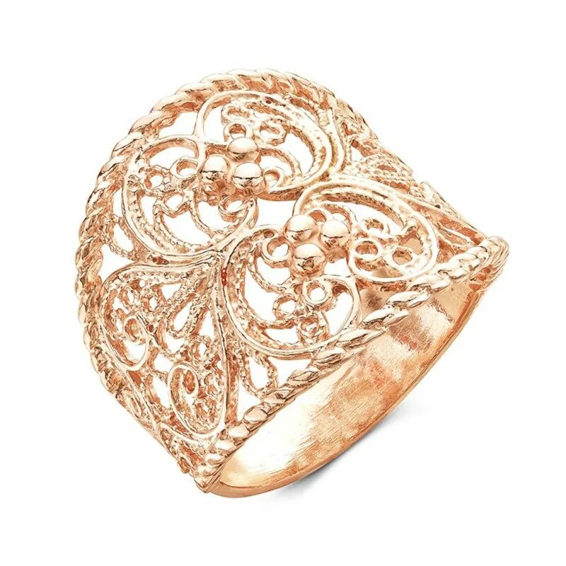 Фантазийное кольцо. Ажурное золотое кольцо без камня. Кольцо pandora signature. Красивые ажурные кольца. Филигрань золотое кольцо.