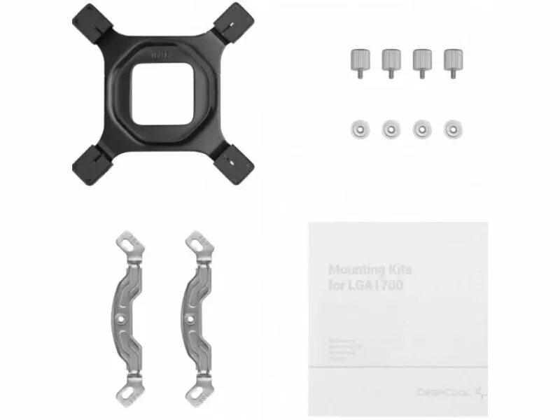 Крепление кулера deepcool. Mounting Bracket Kit Deepcool 1700. Комплект крепления кулера Deepcool em072-mknnin-g-1. Комплект крепления кулера Deepcool em002-mknnin-g-1 сокет 1700.