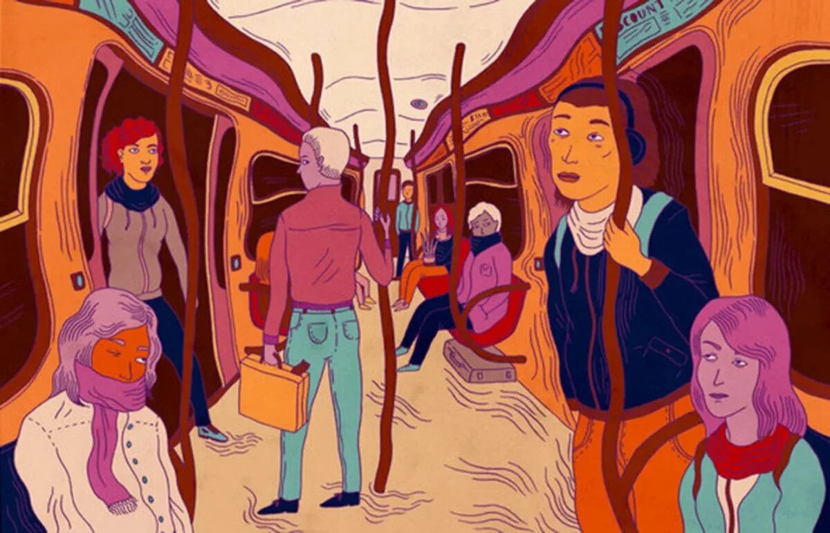 Тревога и страх. Человек волнуется. Депрессия. Девушка улыбается. Женщина в стрессе.