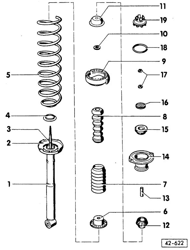 Сборка стойки амортизатора. Задний амортизатор Фольксваген Пассат б3. Фольксваген б3 сборка задней стойки. Задняя стойка Пассат б4 универсал схема сборки. Задняя стойка Пассат б3 схема сборки.
