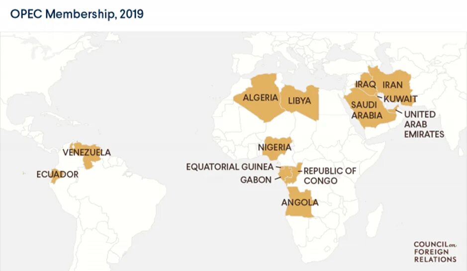 Отношения опек и рф. Организация стран – экспортеров нефти (ОПЕК) карта. Страны входящие в ОПЕК на карте. Страны Африки входящие в ОПЕК на карте. Организация стран экспортёров нефти на карте.