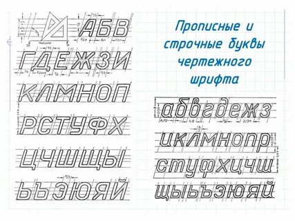 5 строчный шрифт