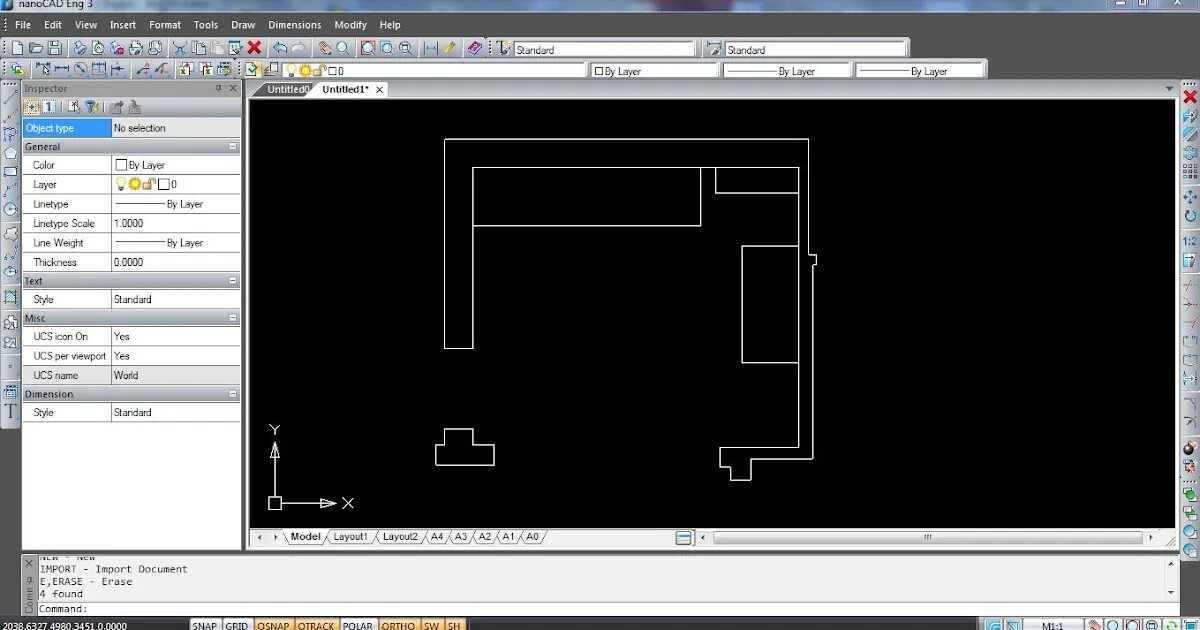 Nanocad lisp