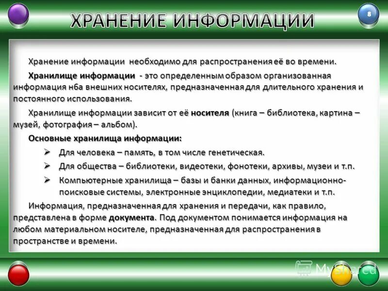 Особые сведения. Свойства базы данных. Как организована информация в www. Какая информация может быть организована. База данных позволяет упорядоченно хранить данные о группах объектов.