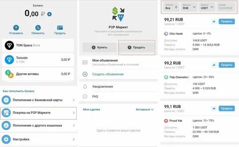 Как положить деньги на телеграм кошелек
