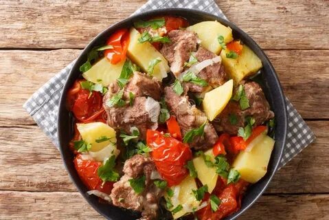 Армянское мясо с овощами