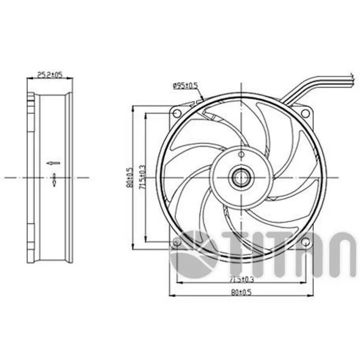 Диаметр кулера. Titan TFD-9525h12zp/ku. Titan TFD-9525h12zp/ku(RB), 95мм. Вентилятор Titan TFD-9525н12zp/ku 95мм. Вентилятор 60мм посадочные Размеры.