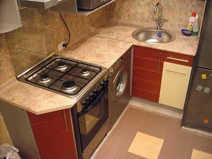 Кухня хрущевка дизайн с газовой плитой