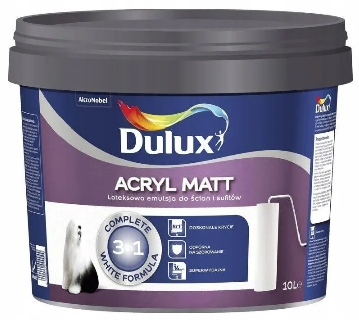 Краски водно дисперсионные dulux. Краска водоэмульсионная ELMIX. Краска водоэмульсионная Дюлакс. Краска Dulux Acryl Matt. Краска латексная Dulux Acryl Matt матовая.