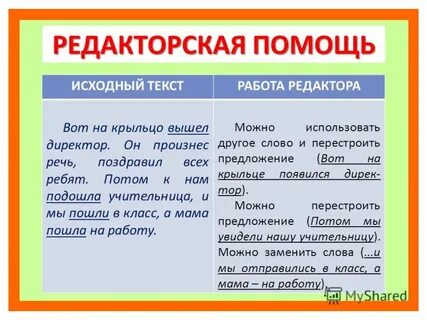 Слово редколлегия