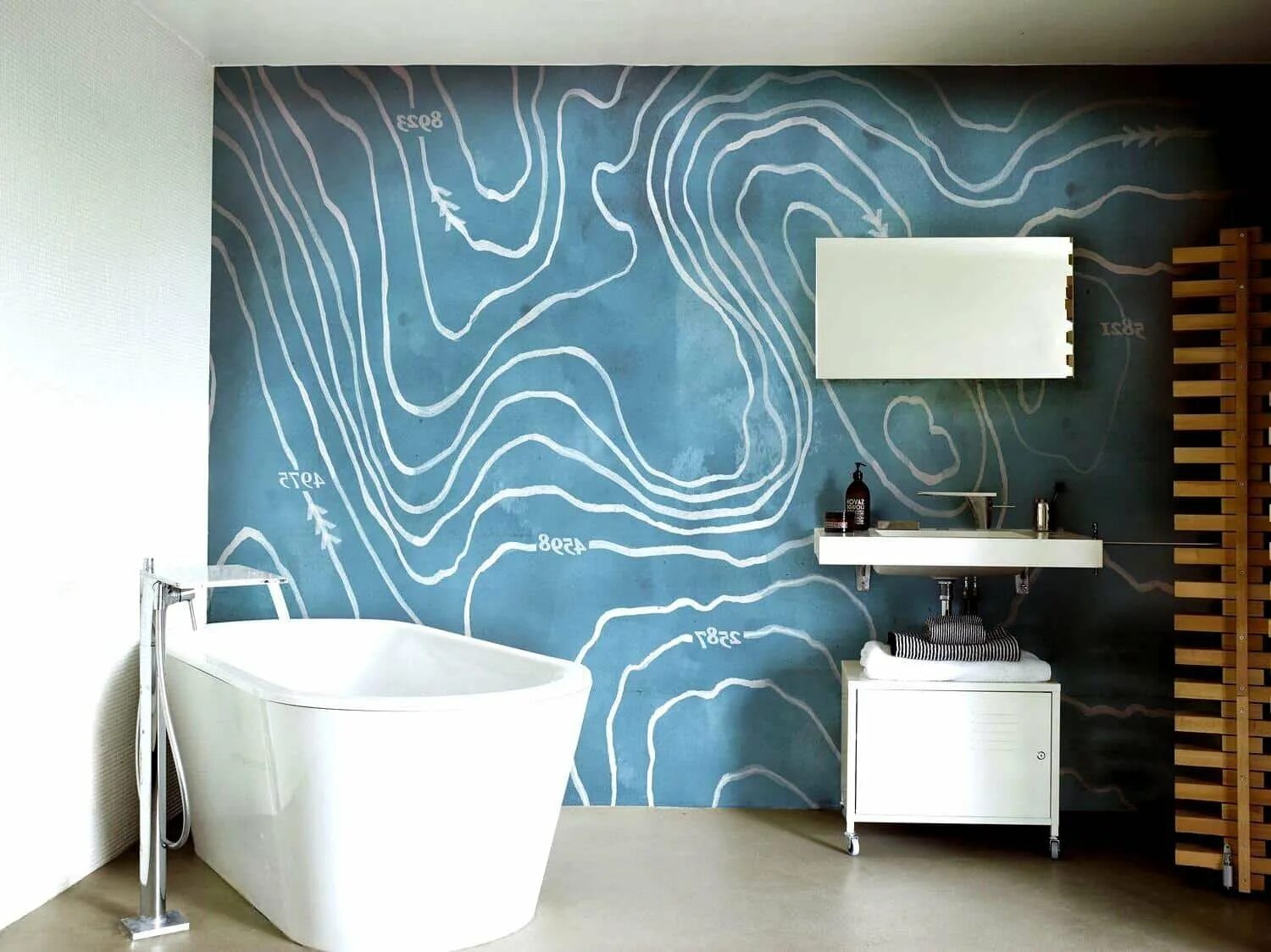 Фотообои ванны влагостойкие. Панно wall &amp; deco, коллекция wet system 2016, артикул wet_co1602. роспись стен в ванной комнате. обои для ванной комнаты. влагостойкие обои для ванной комнаты.