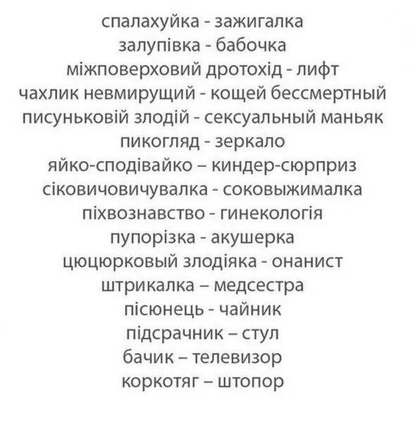 Витаю по украински перевод. Смешные украинские слова. Русские слова на украинском языке смешные. Смешной текст на украинском. Смешные украинские слова на русском.